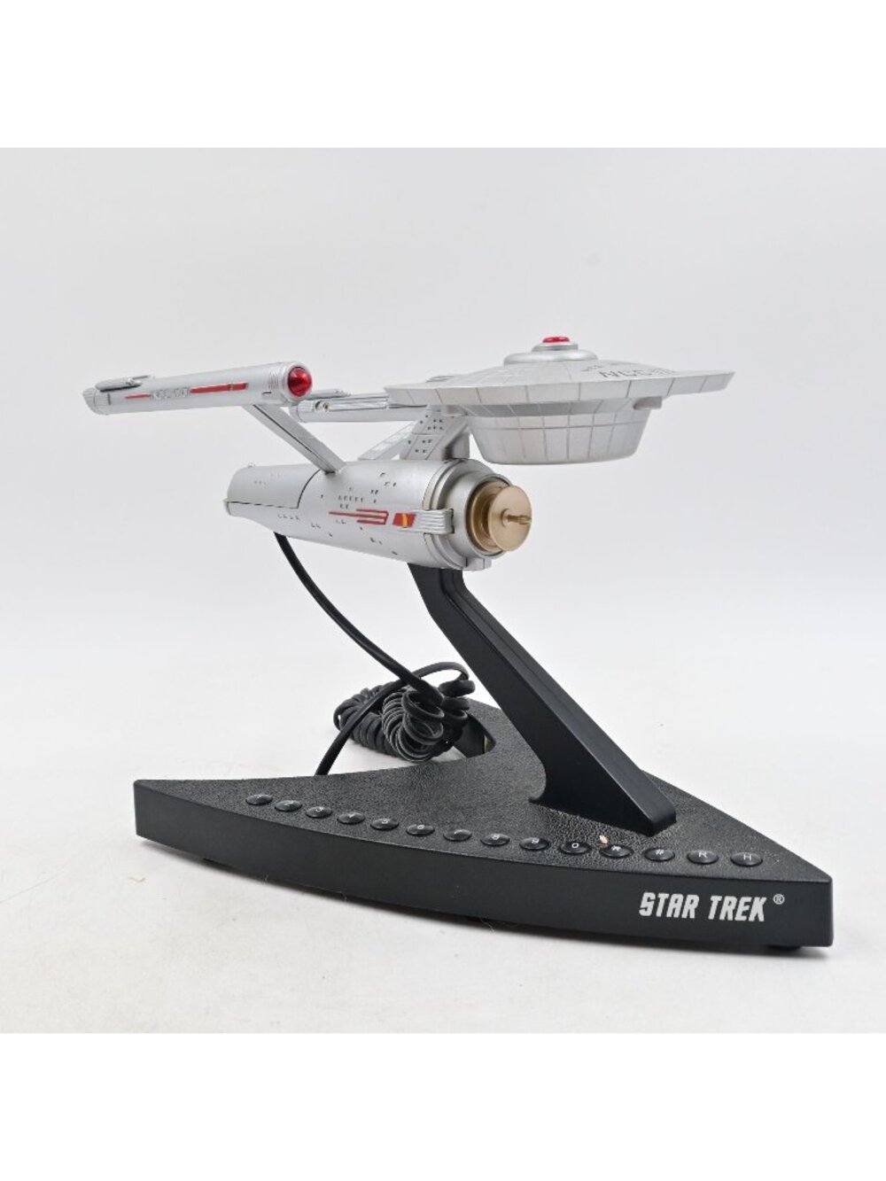 Telemania Star Trek USS Enterprise Telephone NCC-1701 Vintage Sci-Fi Phone